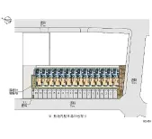 ★手数料０円★加西市北条町古坂７丁目　月極駐車場（LP）